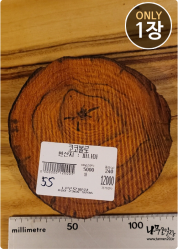 COs55 코코볼로 슬라이스 16t / 건조 <br>사이즈 사진 참조