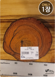 COs62 코코볼로 슬라이스 16t / 건조 <br>사이즈 사진 참조