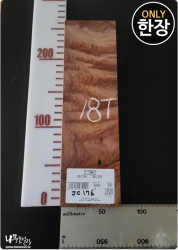 JC176 코코볼로 고사목컬리, 양면대패<br>사이즈 사진 참조